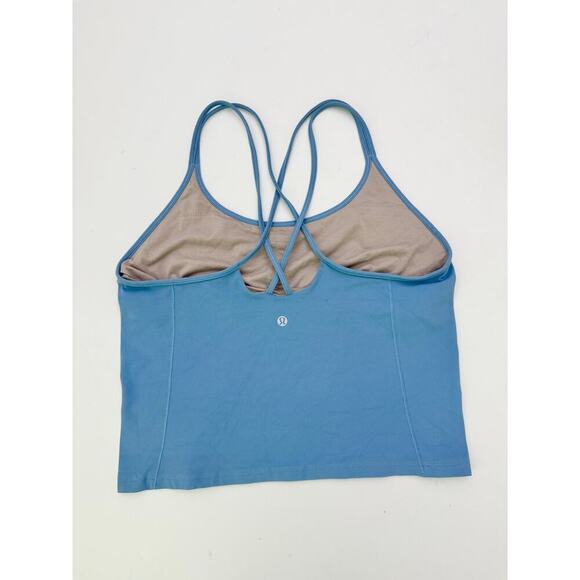 Lululemon blue free to be tank - size 12 - Picture 5 of 6